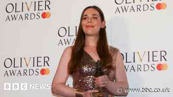 Writer 'over the moon' at Olivier award win
