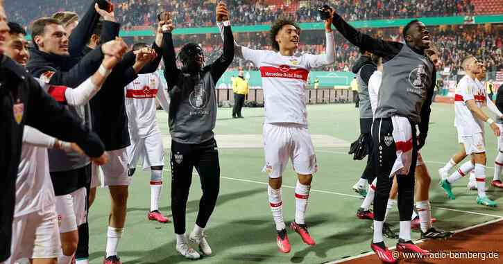 Einstand nach Maß für Hoeneß: Stuttgart steht im Halbfinale