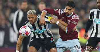 West Ham 1-2 Newcastle half-time ratings: Wilson and Joelinton off to a flier as Schar impresses