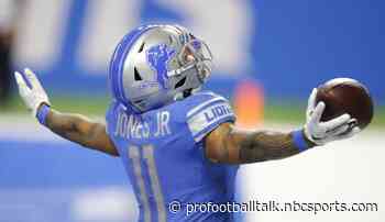 Marvin Jones to wear No. 0 in second stint with Lions