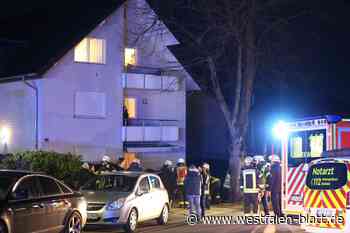 Zwei Verletzte bei Wohnungsbrand in Bielefeld