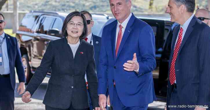 Taiwans Präsidentin trifft Abgeordneten McCarthy in den USA