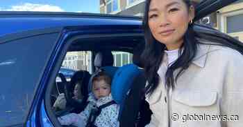 Calgary mom and children showered with broken glass after sunroof explodes