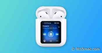 Apple patents new AirPods case with interactive display