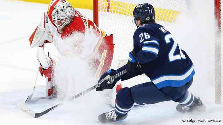 Calgary Flames keep playoff hopes alive with victory over Winnipeg Jets