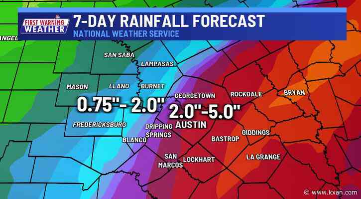 Storms with hail overnight ahead of soaking