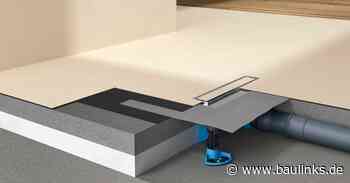 CeraFrame Liquid: Duschrinne für fugenlose Bäder