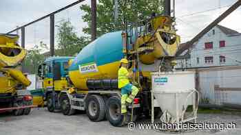 Schweiz liefert im ersten Quartal weniger Zement aus als im Vorjahr