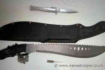 Bexley Police stop and search: Zombie knife found
