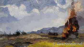 KI-Kunst gegen den Klimawandel: Warum Publicis und der WWF Van Goghs Weizenfelder brennen lassen