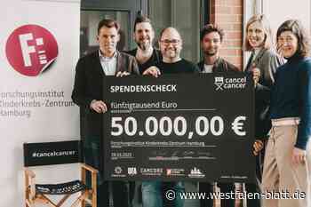 Espelkamper Filmteam übergibt 50.000 Euro