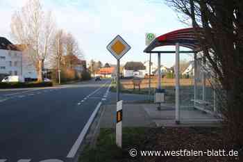 Zebrastreifen soll Haltestelle an der Kaiserstraße in Enger sicherer machen