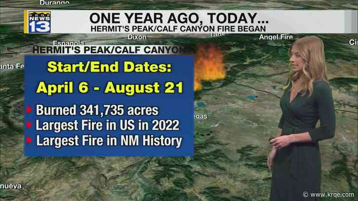 Warmer temperature and drier pattern begins