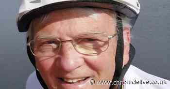 Northumberland man's serious cycling accident leads to lump on kidney being discovered