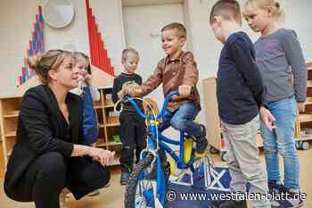 Hoher Besuch im Kindergarten Bentlakestraße in Hövelhof