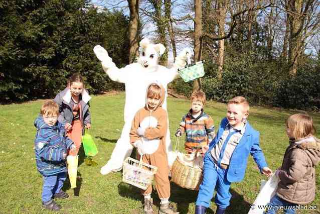 Kinderen kunnen grote chocolade paashaas winnen op paaseitjesraap