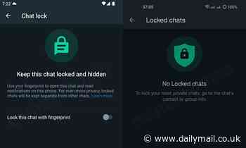 WhatsApp will soon let you hide private chats in a biometric VAULT, leaker claims
