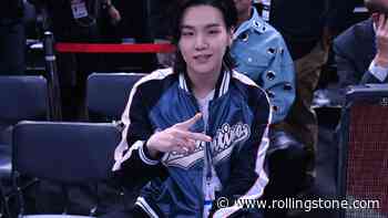 BTS’ Suga Hangs Courtside in NBA Ambassadorship Announcement Video