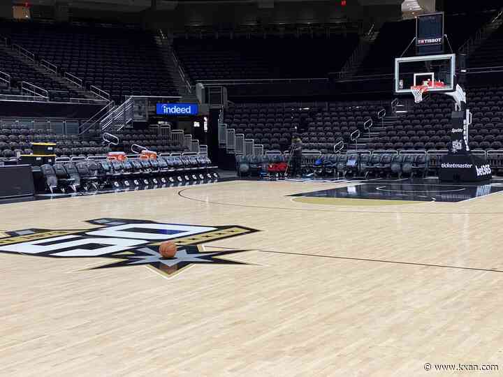 San Antonio Spurs to play at Moody Center Thursday