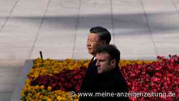„Offenes und konstruktives Gespräch“: Xi und Macron rufen zu Friedensverhandlungen auf