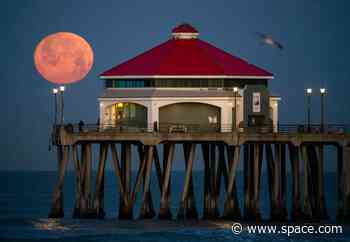 Pink Moon delights skywatchers around the world during April full moon 2023 (photos)