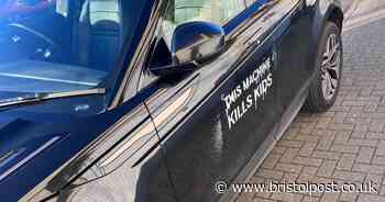 'Sinister' slogan painted on seven cars in Clifton being treated as criminal damage