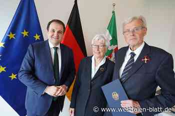Wolfgang Otto aus Herford erhält  Bundesverdienstkreuz 1. Klasse