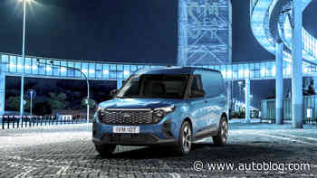Ford E-Transit Courier holds more, carries more, costs less to maintain