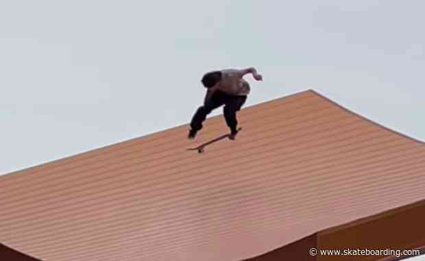 Video: Things Are Looking Good Until Skater's Board Explodes On Impact