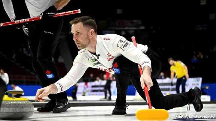 Canada’s Gushue beats Germany’s Totzek 9-4 at world men’s curling championship