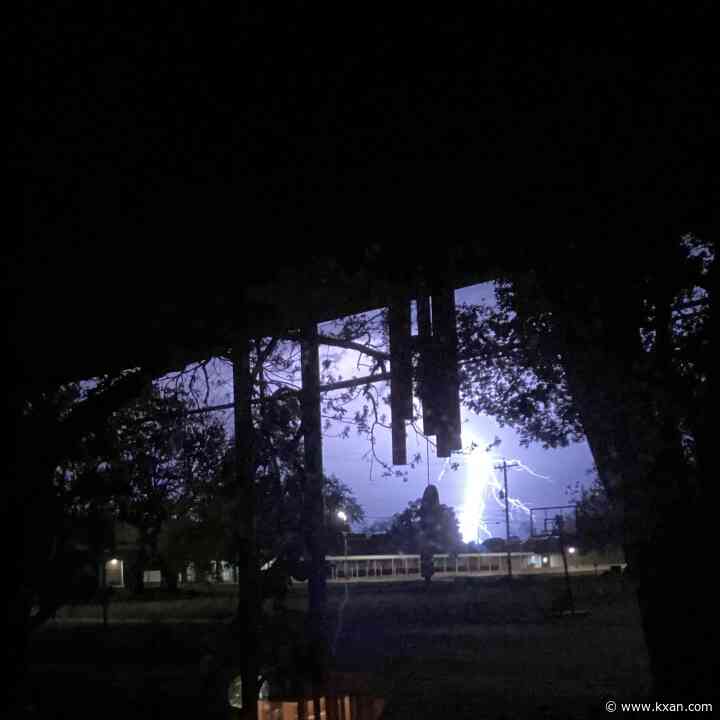 PHOTOS: Viewers share images from storms moving through Central Texas