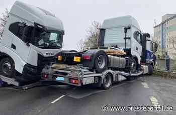 POL-MG: LKW auf Abwegen - Sperrung der Marie-Juchacz-Straße