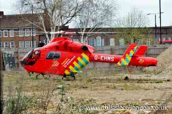 Worcester Park: Elderly lady in crash with lorry on Trent Way