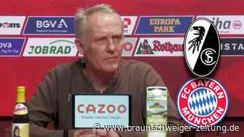 Und jetzt nochmal die Bayern: Streich freut sich "saumäßig"