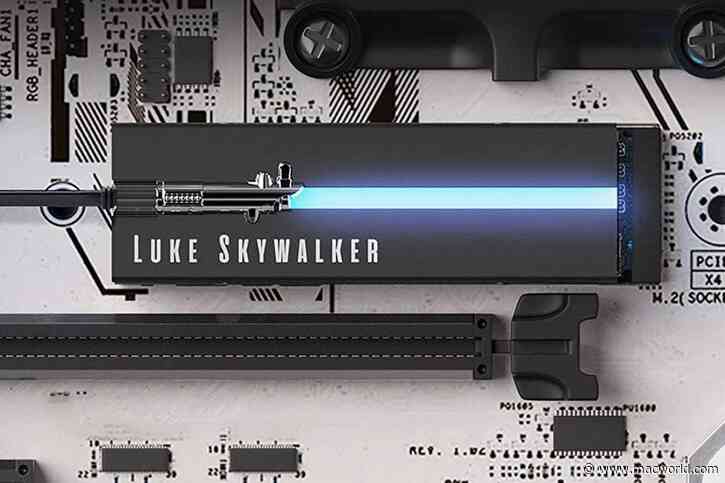 These special edition lightsaber NVMe SSDs make me sad for the Mac Pro