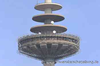 Funkturm-Sanierung in 100 Metern Höhe