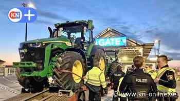 Ladung zu hoch: Wasserschutzpolizei verhinderte Havarie im Ostuferhafen 