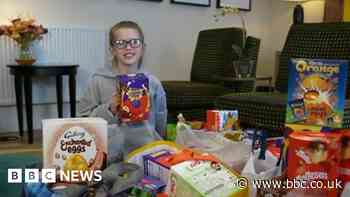 Schoolgirl donates Easter eggs to Birmingham hospital