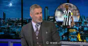 Jamie Carragher claims Newcastle United's Alexander Isak would fix Man United's striker crisis
