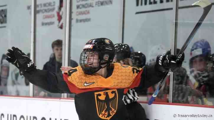 Germany beats Sweden 6-2 at women’s world hockey championship