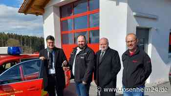 First Responder Ranoldsberg leihen sich vorübergehend Einsatzfahrzeug aus