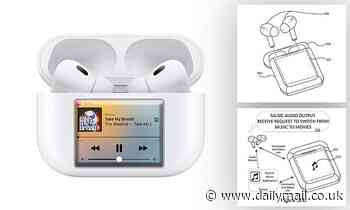 Apple could add a touchscreen to AirPods charging cases that let you watch movies