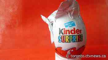 Mom shocked to find 'offensive' toy hidden inside Kinder Surprise