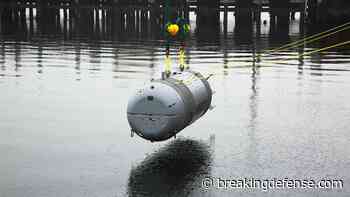 Navy’s large undersea drone may resume testing, but future’s unclear for industry competition
