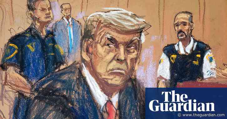 Trump drawing to be first New Yorker cover featuring courtroom sketch