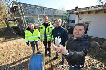 Glasfaser: Sewikom verlegt letzte Meile in Dössel