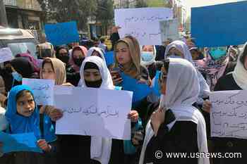 UN: 3,300 Afghan Staff Stay Home Over Taliban Ban on Women