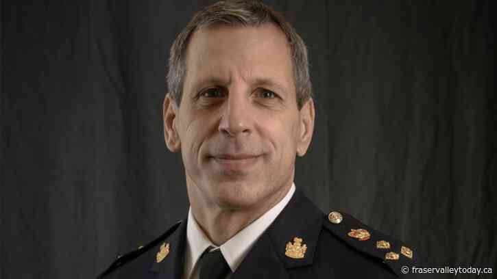 Abbotsford Police Chief Mike Serr announces retirement
