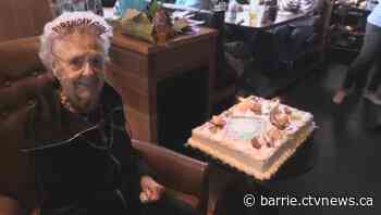 Wasaga Beach woman turning 101 says basics are key to her success