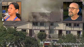 Families Left to Rebuild After Fire Destroys Sunrise Condominium